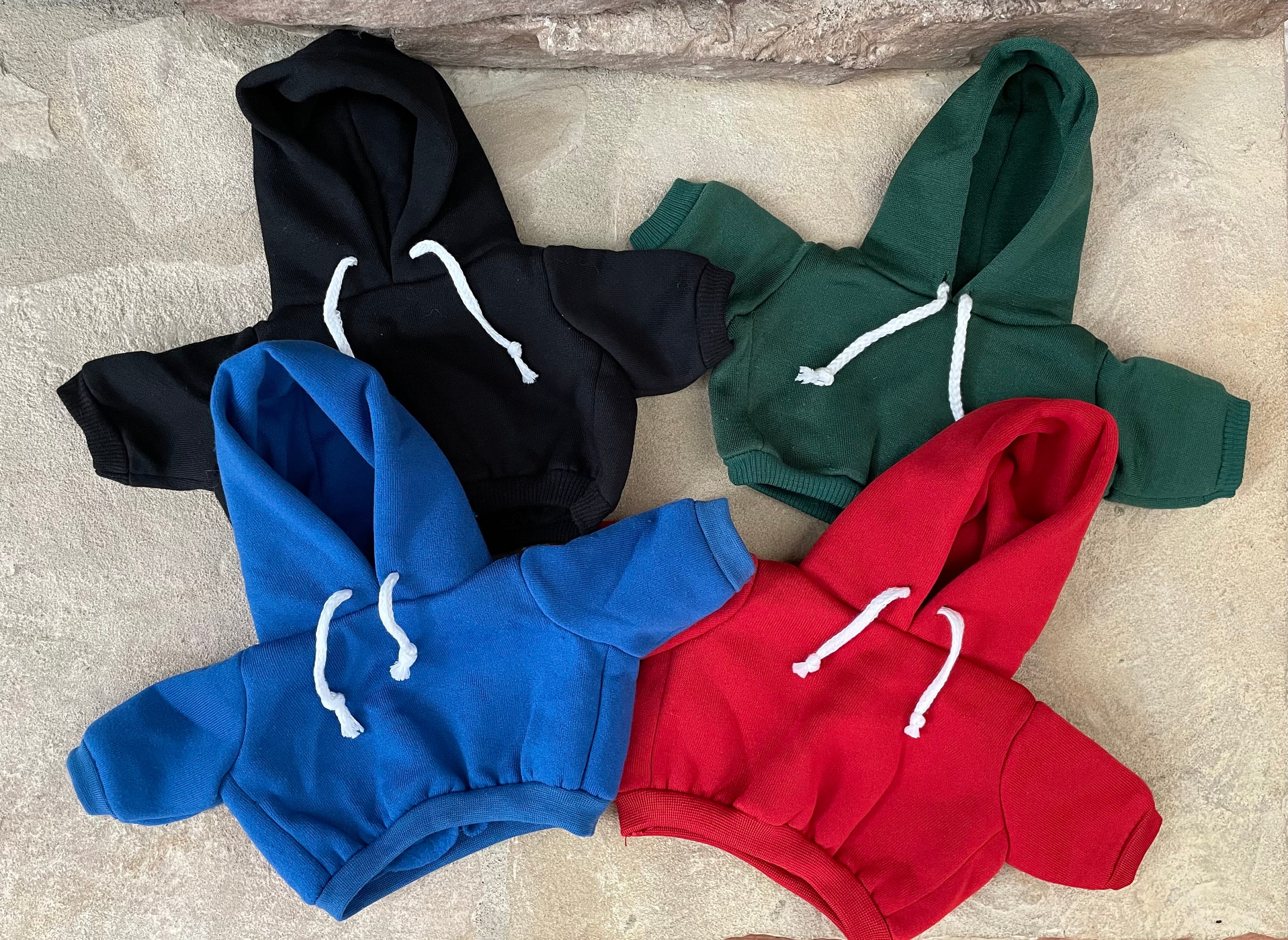 Personalized Teddy Bear With Hoodie - Custom Plush Bear