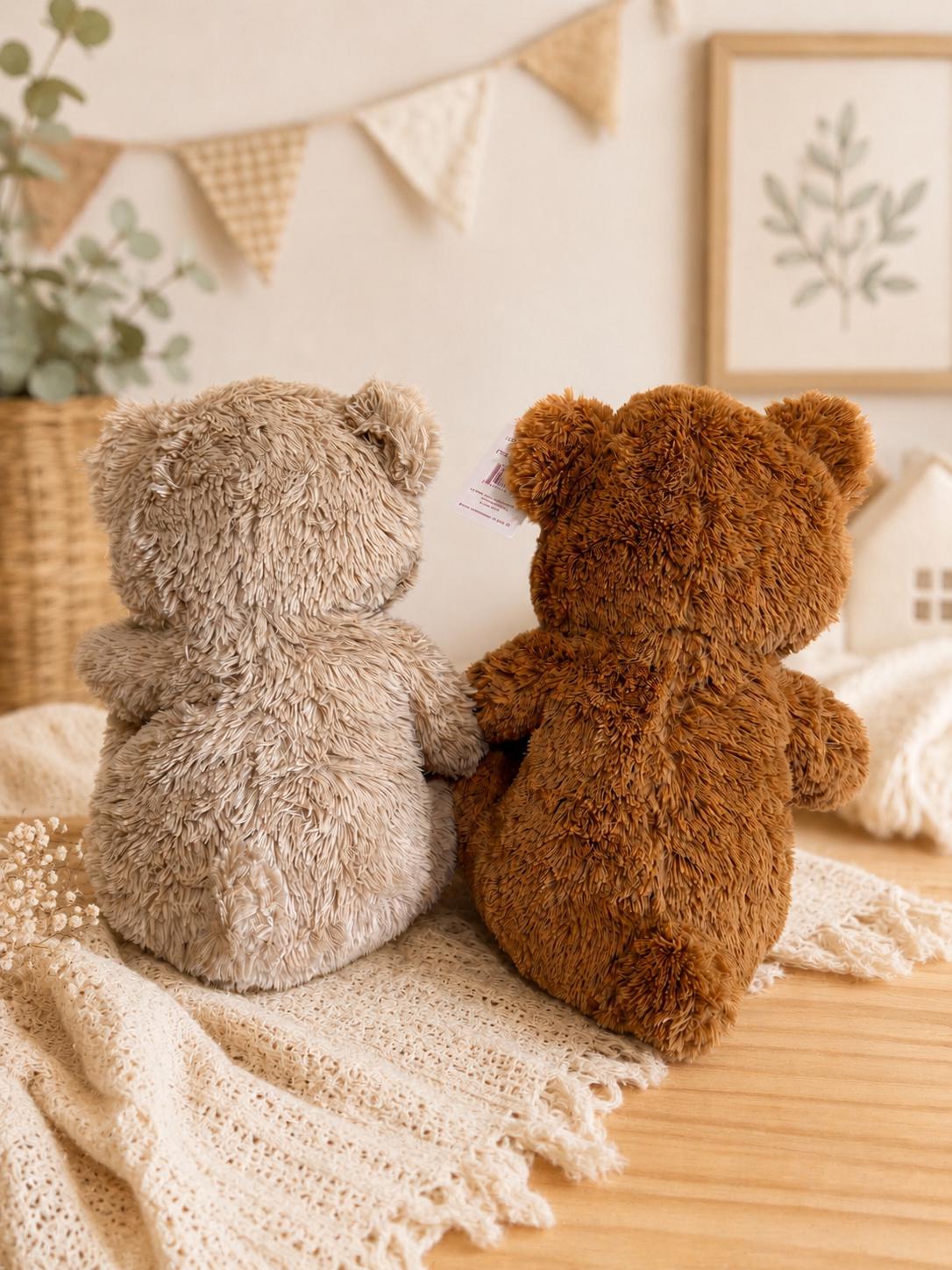 Soft and Cute Teddy Bear with a Bow - Girlfriend/Boyfriend Gift