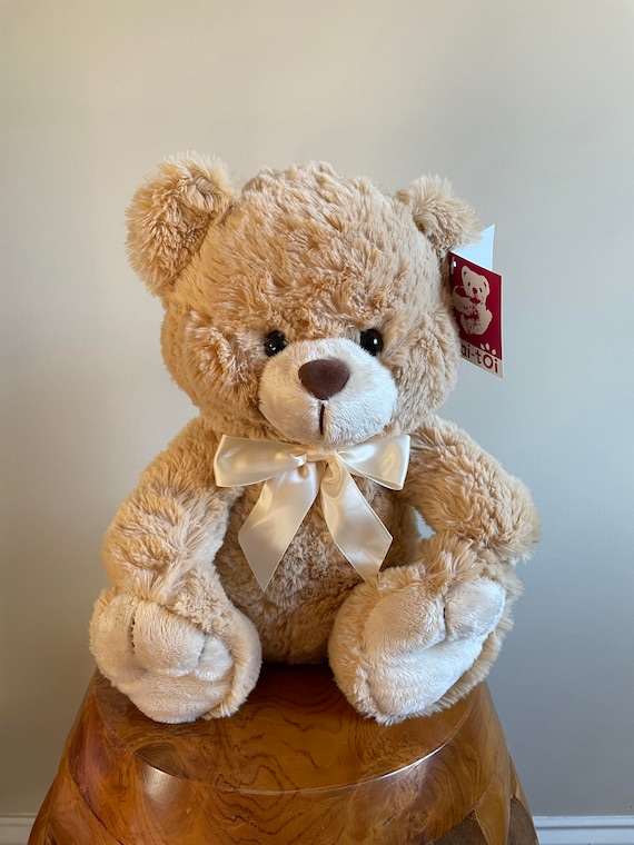 Monzana® Orsacchiotto di Peluche L - XXXL 50-175 cm Pelo Morbido Fiocco Impronta delle Zampe Pupazzo Gigante Orsetto Orso Gigante Idee Regalo Orsacchiotti Teddy Bear Regali Pupazzi