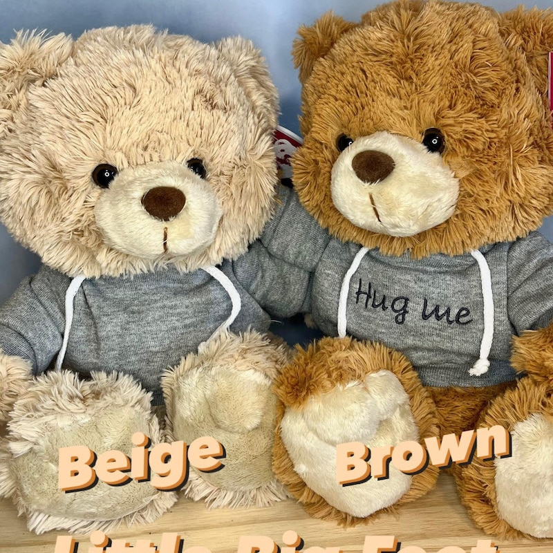 Teddy Bear 3D Ear Hoodie for Big Dog main image 1