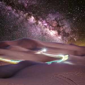 Glamis Light Trails