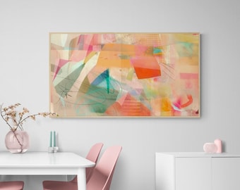Pastel Abstract Art for Samsung Frame TV (Digital Download)