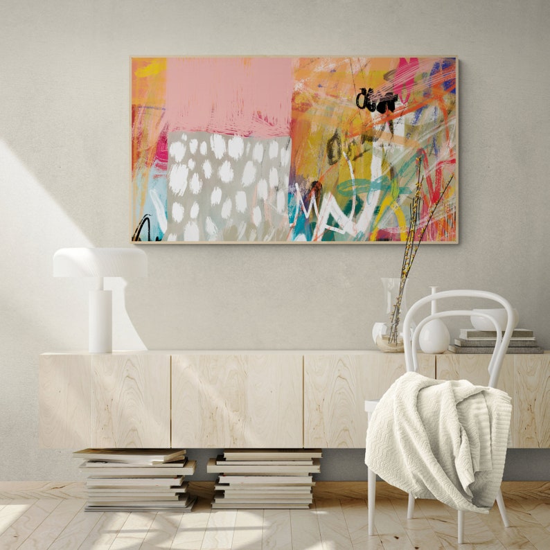 Samsung Frame TV Art Colorful Digital Art for Samsung TV Etsy