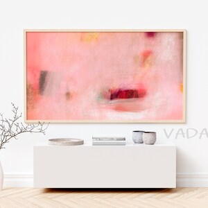 Light Pink Abstract Art for Samsung Frame TV (Digital Download)