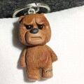 Naughty Bear keychain. product logo