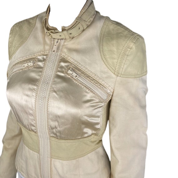 Catherine Malandrino Leather Cotton 