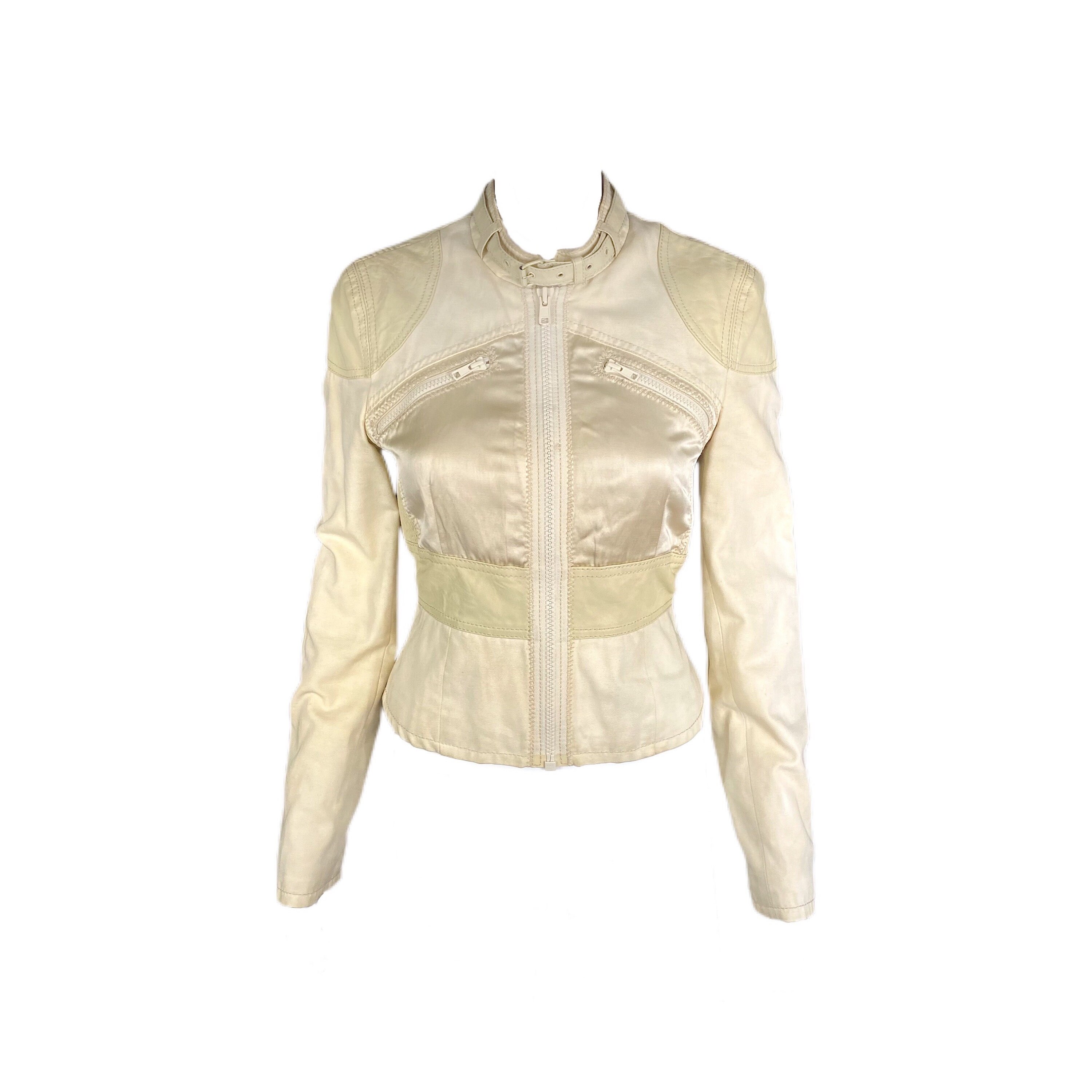 Catherine Malandrino Leather Cotton 