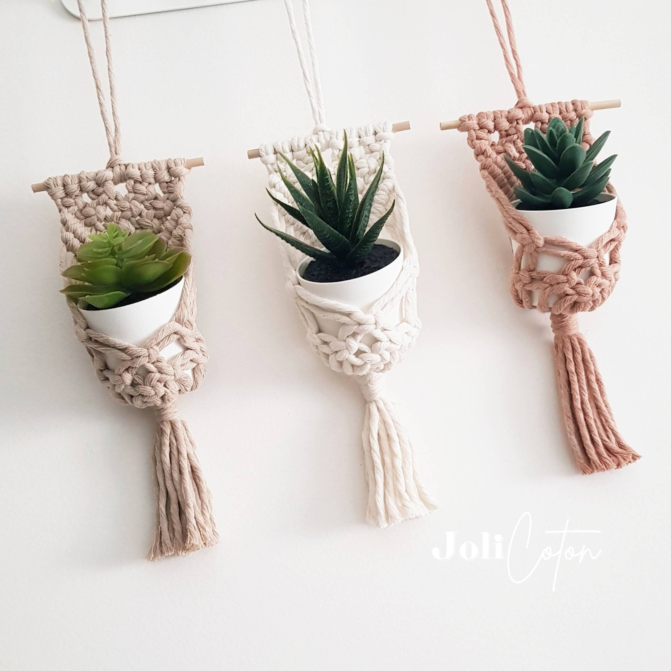 Macrame - Mini Plant Hanger