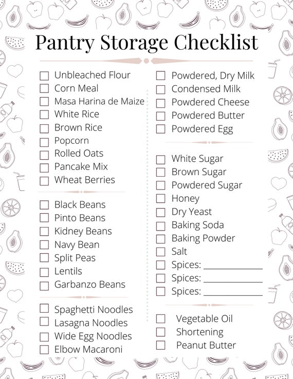 Preppers list deals