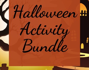 Halloween Activity Bundle