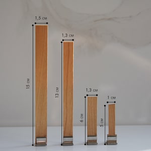 SET Crackling wood wicks | Natural Wooden Candle Wick | Candle Materials