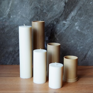 Mold for Pillar Candle, diameter 6cm/2.36&#39;&#39;, Molds for Candle making, Tall Pillar Candle Mold, Molds for Wedding Candles, candle Vessel Mold