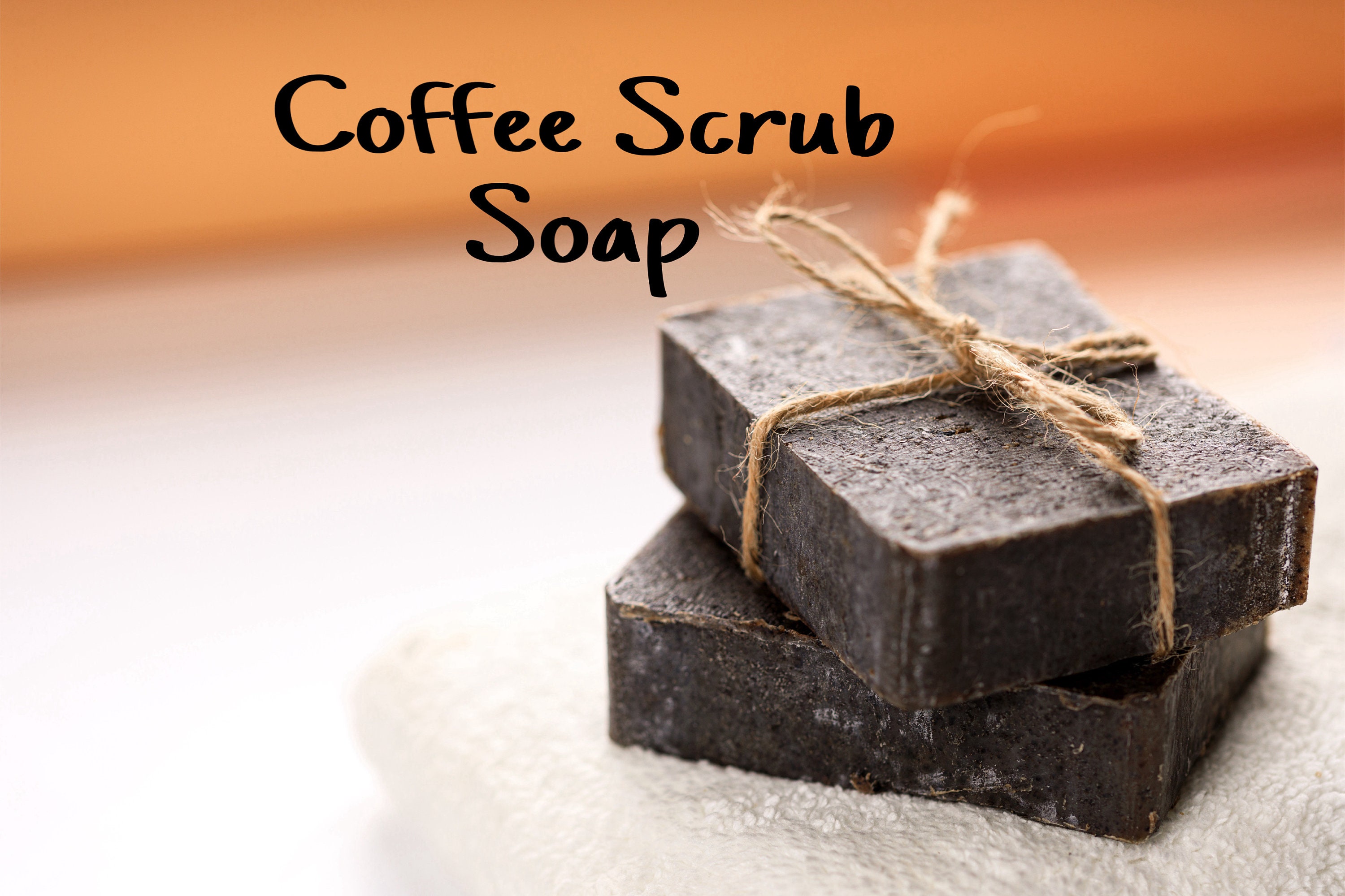 Coffee Scrub Soap, Organic Exfoliant, Narural Soap, Vegan Soap, Handmade Soap Bar, Cold Process Soap, Craft Soap Bar, Coffee Lover Gift
