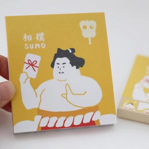 Furukawa Shiko Memo Pad ~ Sumo F00160