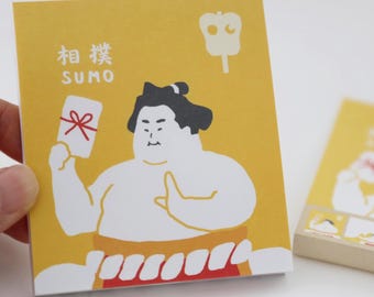 Furukawa Shiko Memo Pad ~ Sumo F00160