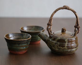 PotteryTeapot&MatchaBowl