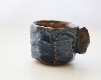Shannon's Handmade Ceramics Espresso Coffee Cup ~ Black Mountain - SH00221b