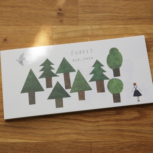 Papel de carta japonês Washi Mini ~ Floresta por Nishi Shuku