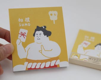 Furukawa Shiko Memo Pad ~ Sumo F00160