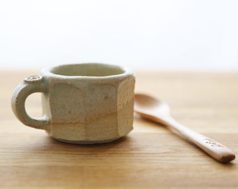 Shannon's Handmade Ceramics Espresso Cup ~ Raku SH00104