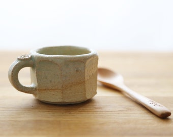 Handmade Ceramics Espresso Cup ~ Raku SH00104