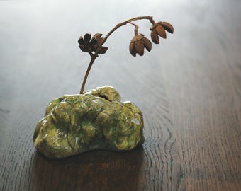 Moss Mountain – A Contemporary Scholar’s Rock (Gongshi) Sculpture