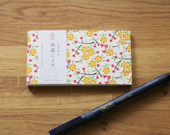 Yuzen Watoji Memo Pad ~ Sakura