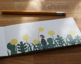 Michi 　よろしくお願いします。 Japanese Washi Mini Letter Paper ~ Trip by Nishi Shuku - Etsy