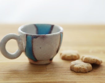 Shirgaraki Ware, Glacier, Espresso Coffee Cup A00231 (2.4 fl oz)