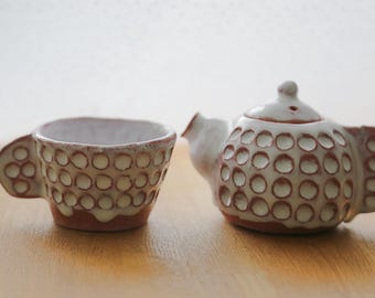 PotteryTeapot&MatchaBowl
