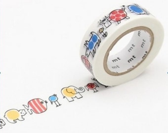 mt × Lisa Larson Animals Japanese Washi Tape F00065