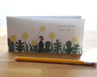Japanese Washi Mini Letter Paper ~ Trip by Nishi Shuku