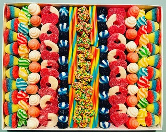 Custom Candy Charcuterie Board 9x12 | Candy Gram | Candy Gift