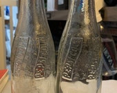 Vintage Pepsi Bottles (2) 1940 39 s No Labels