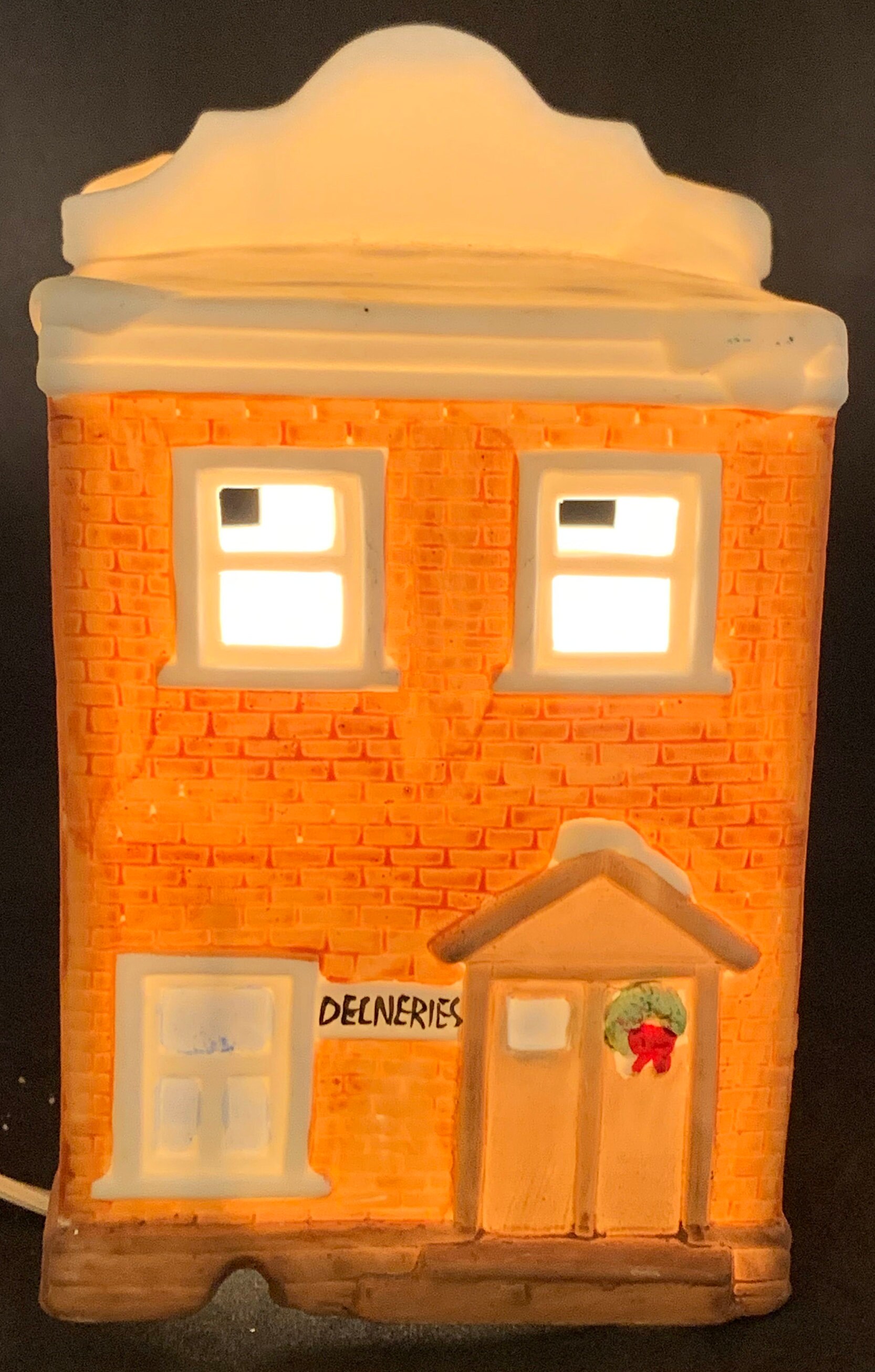 Marian Yu Lighted Christmas Department Store 6 Tall Etsy