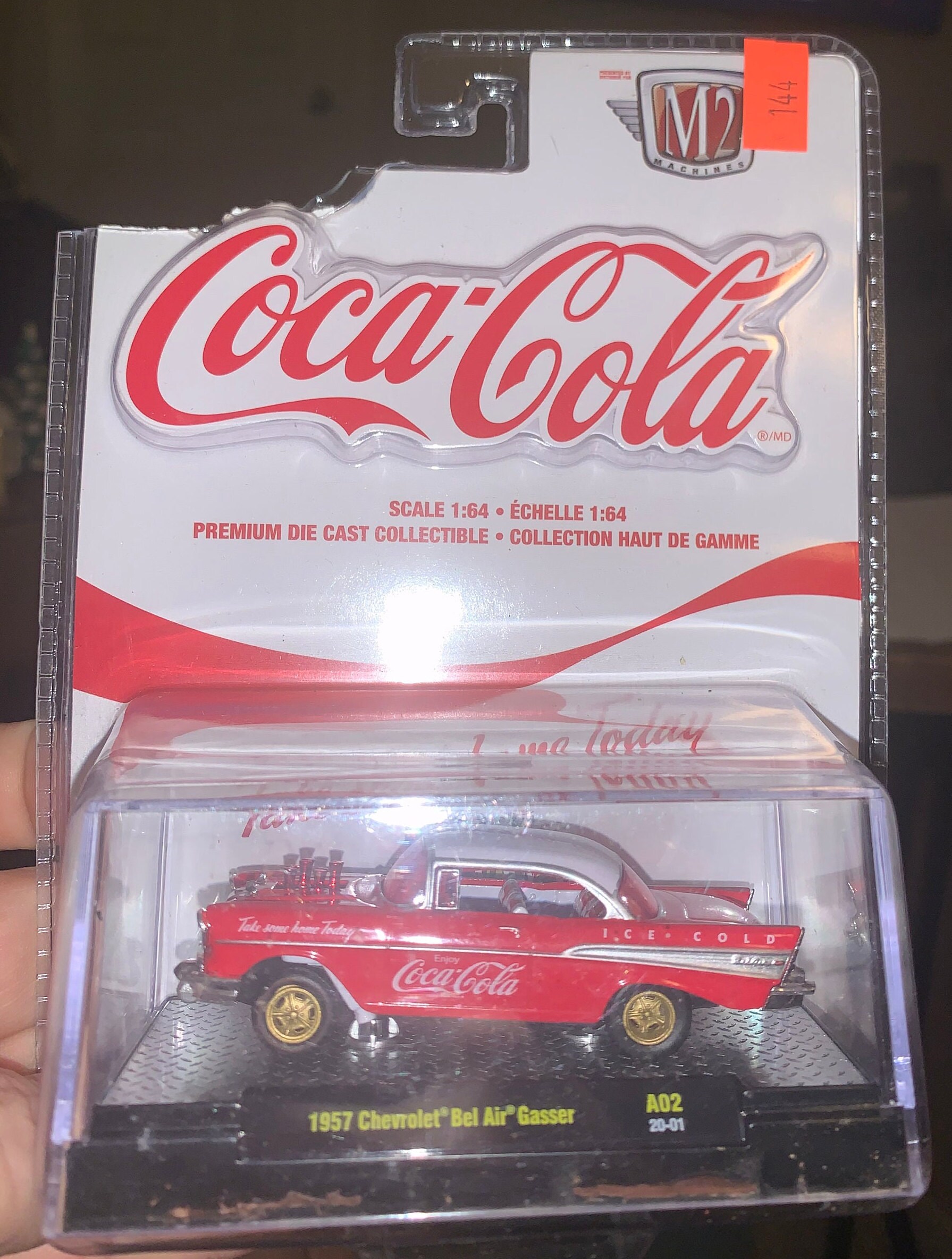 M2 Machines 1966 Dodge Charger Gasser Coca-Cola Christmas Polar