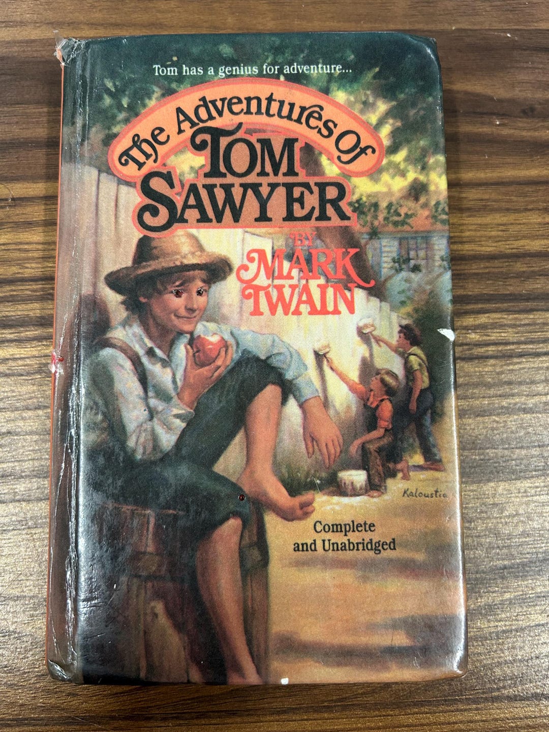 The Adventures of Tom Sawyer by Mark Twain - Etsy