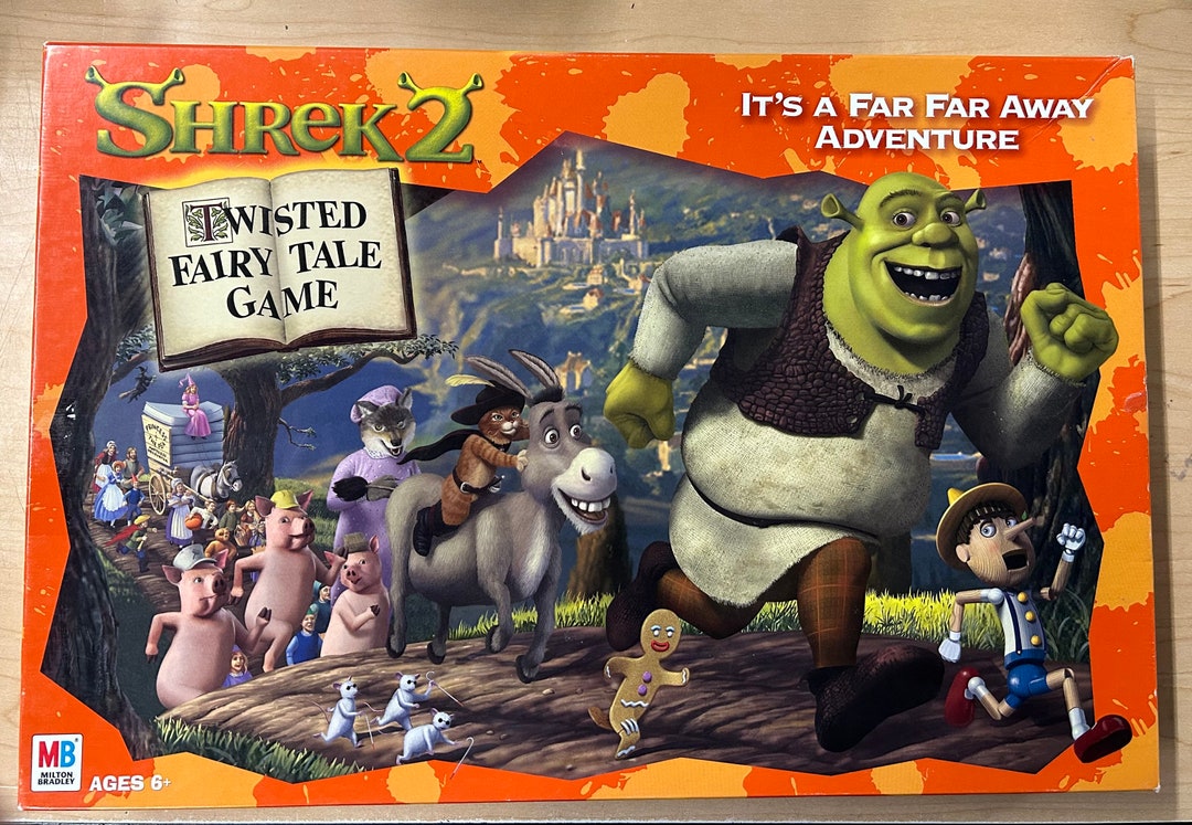 Shrek Road to Royalty Board Game, Board Game