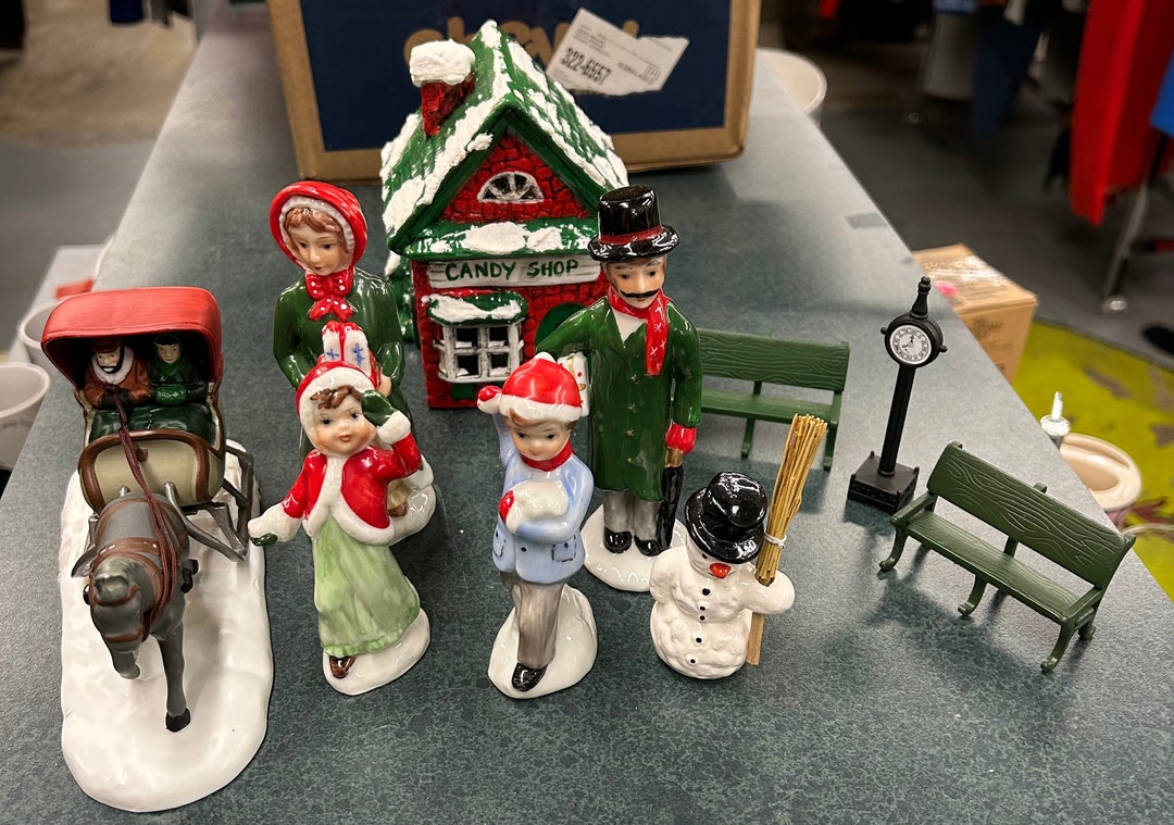 Department 56 Christmas Village Set Etsy