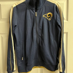 Vintage NFL G III Apparel St Louis Rams Leather Jacket Coat Size 2XL XXL
