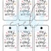 How Sweet It is to Work With You Printable Gift Tag | Christmas Gift ...