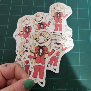 Funko Pop Charlie Hazbin Hotel Stickers