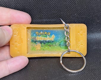 Portachiavi in resina del videogioco Go Pikachu