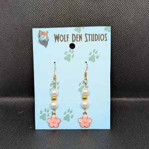 Roze kersenbloesemoorbellen