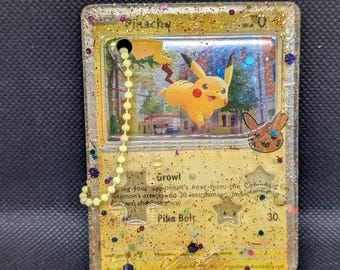 Portachiavi in resina del videogioco Pikachu