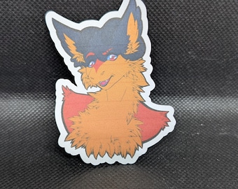 Adesivo Lucifero Olandese Angelo Drago Peloso Fursona