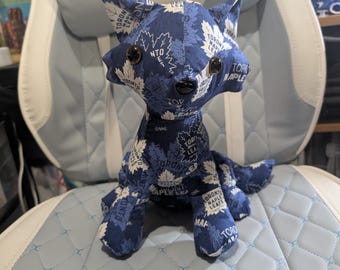 Peluche a forma di volpe dei Toronto Leafs