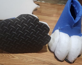 Fursuit Foottass Base: Maskotdräkt Fötter