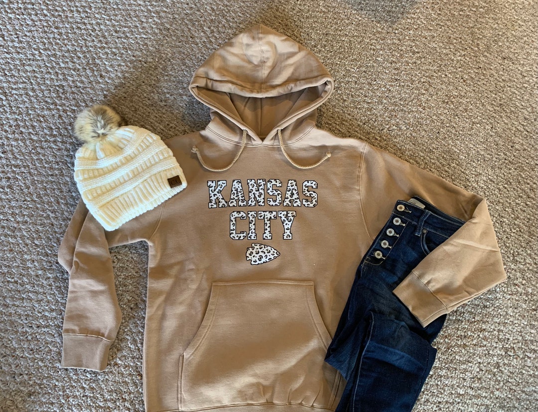Kansas City Leopard Graphic Crew Neck Tee main image 1