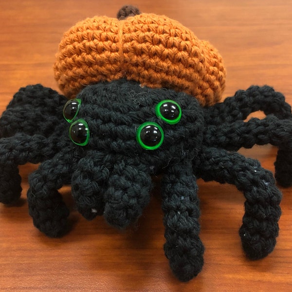 Pumpkin Spider Crochet Pattern